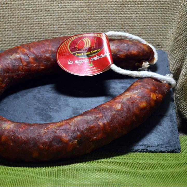 Chorizo extremeño picante.